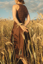 Load image into Gallery viewer, Goldie Shirred Bodice Dress