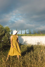 Load image into Gallery viewer, Goldie Shirred Bodice Dress