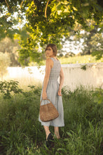 Load image into Gallery viewer, Goldie Shirred Bodice Dress