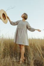 Load image into Gallery viewer, Leone Raglan Sleeve Dress - Mini Length