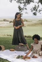 Load image into Gallery viewer, River Waist Tie Dress - with breastfeeding zips