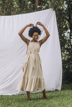 Load image into Gallery viewer, River Waist Tie Dress - with breastfeeding zips