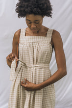 Load image into Gallery viewer, River Waist Tie Dress - with breastfeeding zips