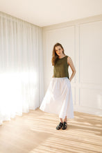 Load image into Gallery viewer, Adele Poplin Skirt