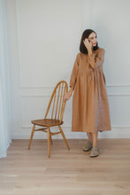 Load image into Gallery viewer, Leone Raglan Sleeve Dress - Maxi Length