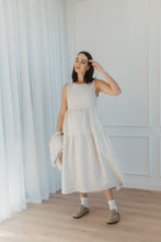 Load image into Gallery viewer, Holly Tiered Dress - with side seam zips for breastfeeding