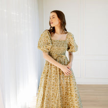 Load image into Gallery viewer, Mila Smocked Bodice Dress
