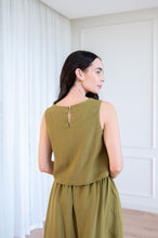 Load image into Gallery viewer, Violet Tank - Linen Blend