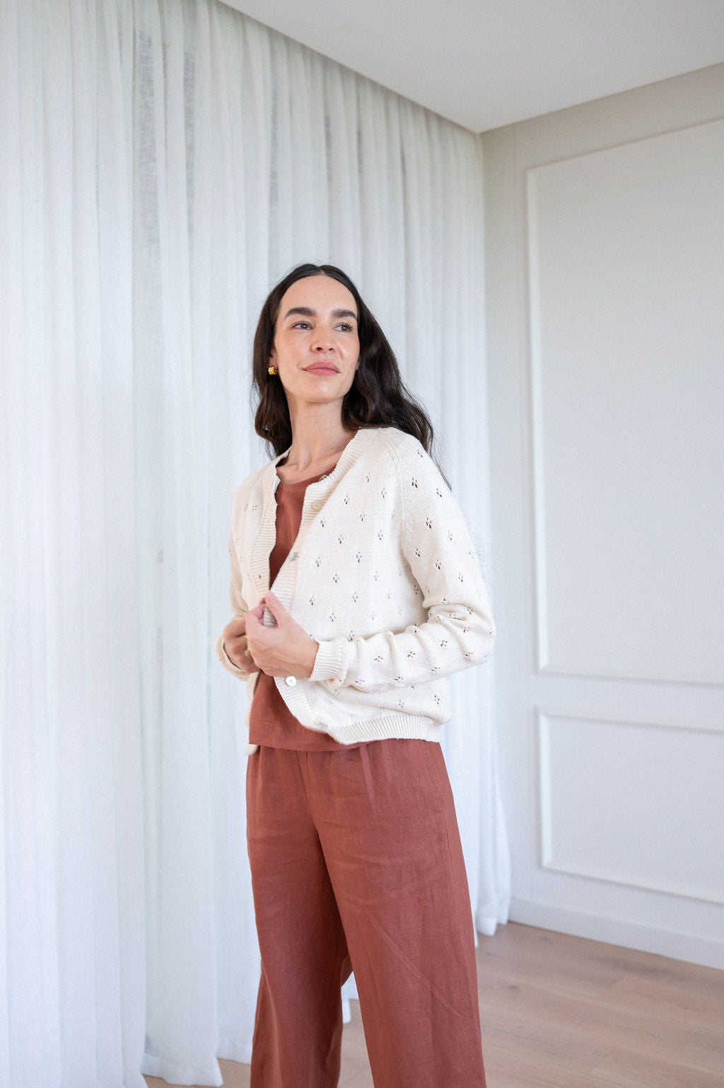 Lane Knitted Cardigan