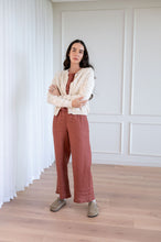 Load image into Gallery viewer, Frida Frill Hem Linen Pants