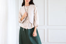 Load image into Gallery viewer, Sylvie Button Up Blouse