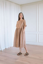 Load image into Gallery viewer, Faye Pintuck Hem Dress