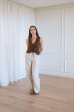 Load image into Gallery viewer, Nina Full Length, High-Rise Linen Pants