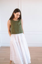 Load image into Gallery viewer, Violet Tank Top - Cropped Length