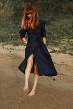 Load image into Gallery viewer, Flora Wrap Dress - Maxi Length