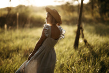 Load image into Gallery viewer, Olive Shoulder Frill Dress