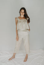 Load image into Gallery viewer, Willow Cropped High-Rise Linen Pants