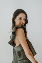 Load image into Gallery viewer, Laurel Ruffle Sleeve Top