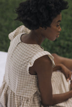 Load image into Gallery viewer, Fenn Frill Sleeve Dress - with zips for breastfeeding