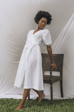 Load image into Gallery viewer, Sage Wrap Dress