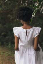 Load image into Gallery viewer, Fenn Frill Sleeve Dress - with zips for breastfeeding