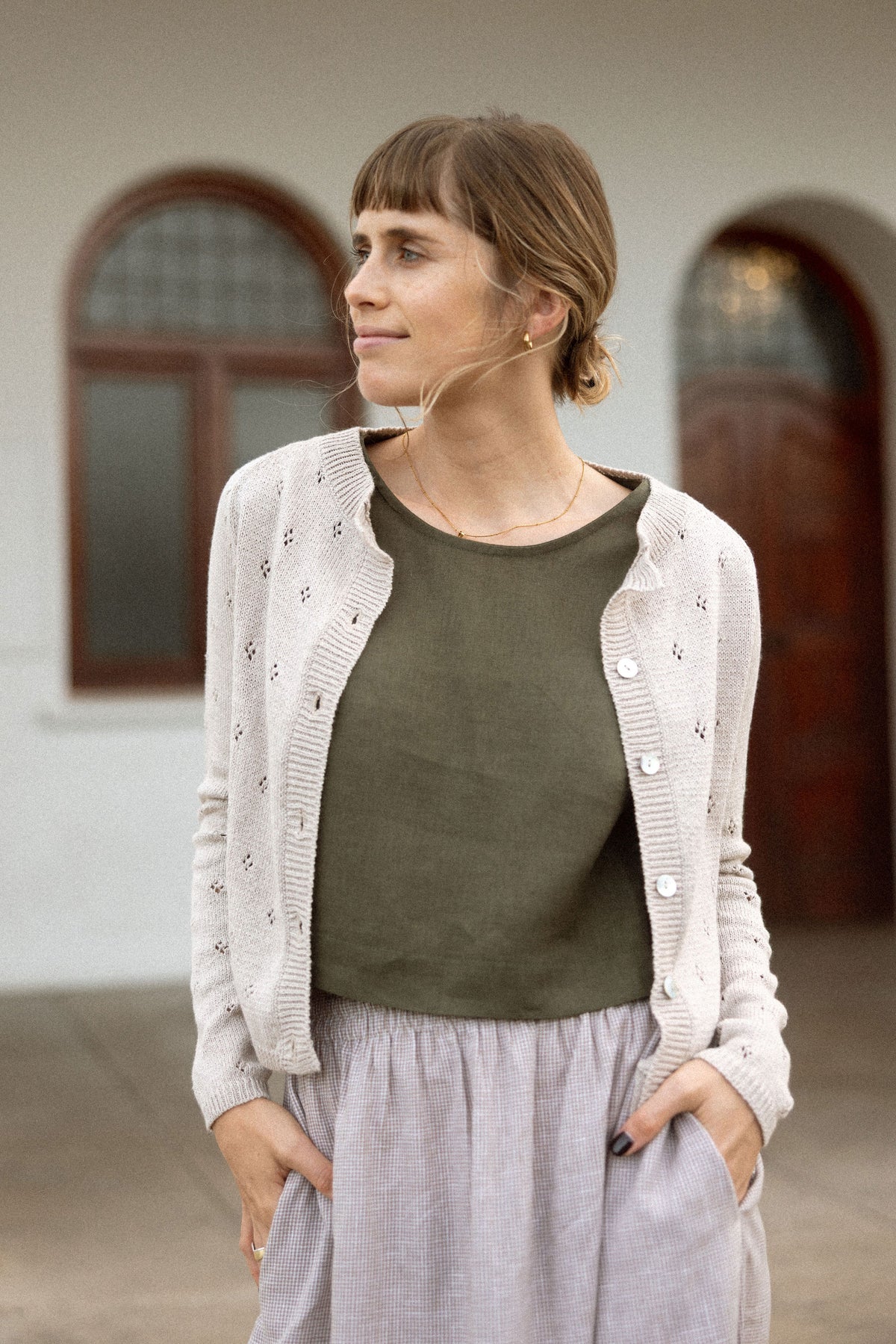 Lane Knitted Cardigan