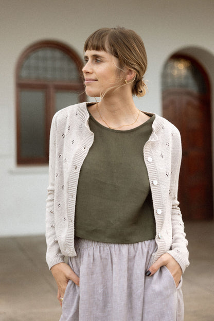 Lane Knitted Cardigan