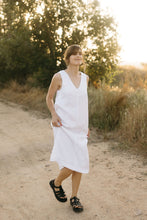 Load image into Gallery viewer, Luna Dress - MIDI length with breastfeeding zips
