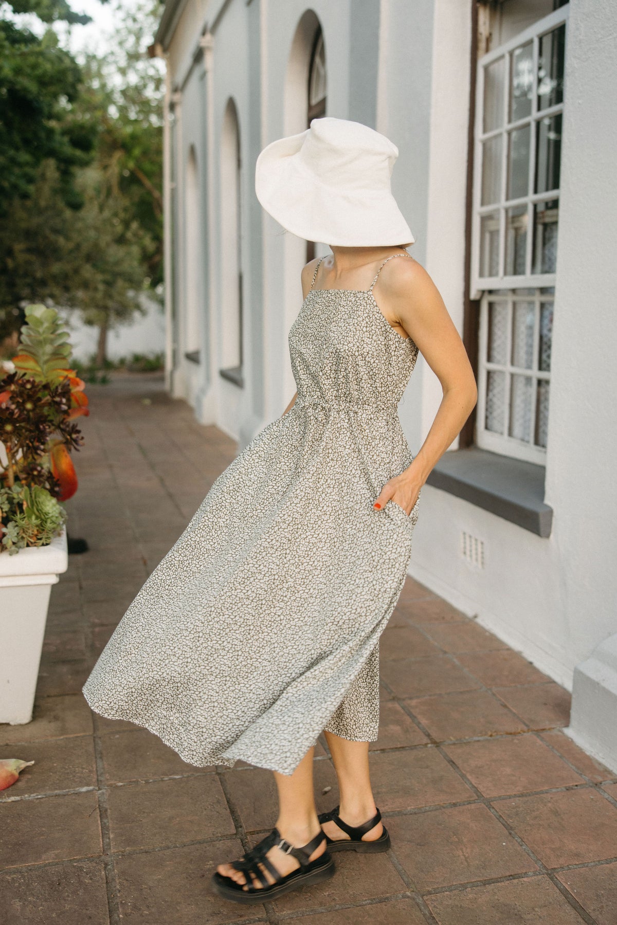 Sunny Godet Skirt Dress - Cotton Prints