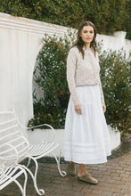 Load image into Gallery viewer, Maeve Pintuck Hem Skirt
