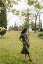 Load image into Gallery viewer, Grace Tie Front Dress - Linen

