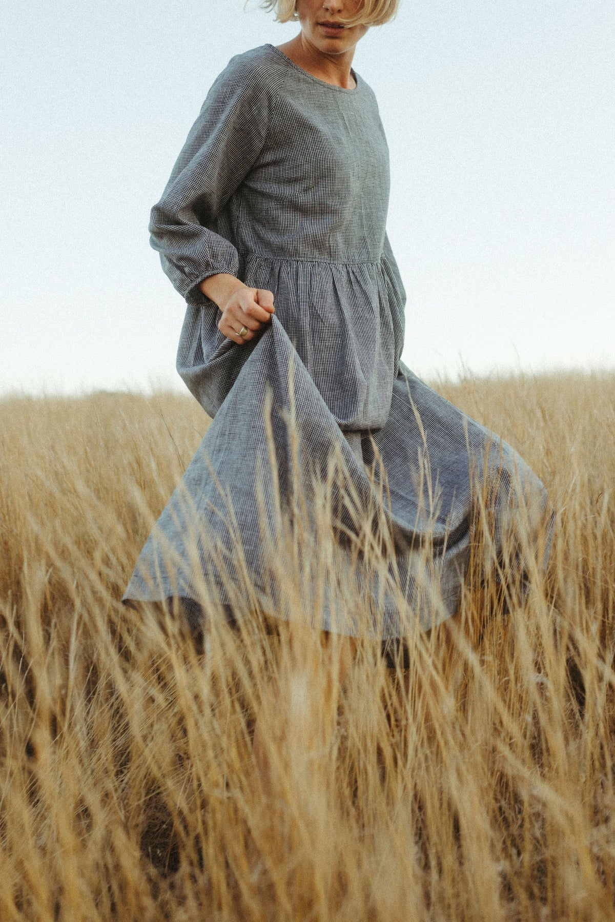 Leone Raglan Sleeve Dress - Maxi Length