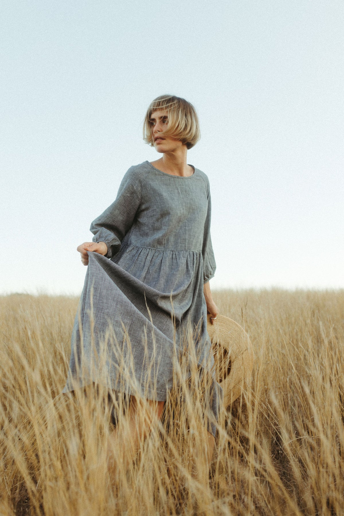 Leone Raglan Sleeve Dress - Maxi Length