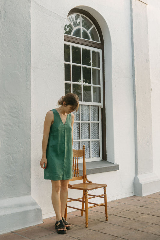 Luna Dress - MINI length with breastfeeding zips