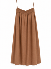 Load image into Gallery viewer, Adele Skirt - Latte Linen - Size XS
