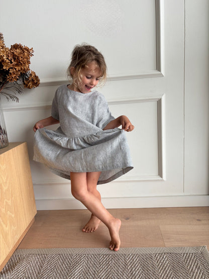 Indie Drop Waist Girls Dress