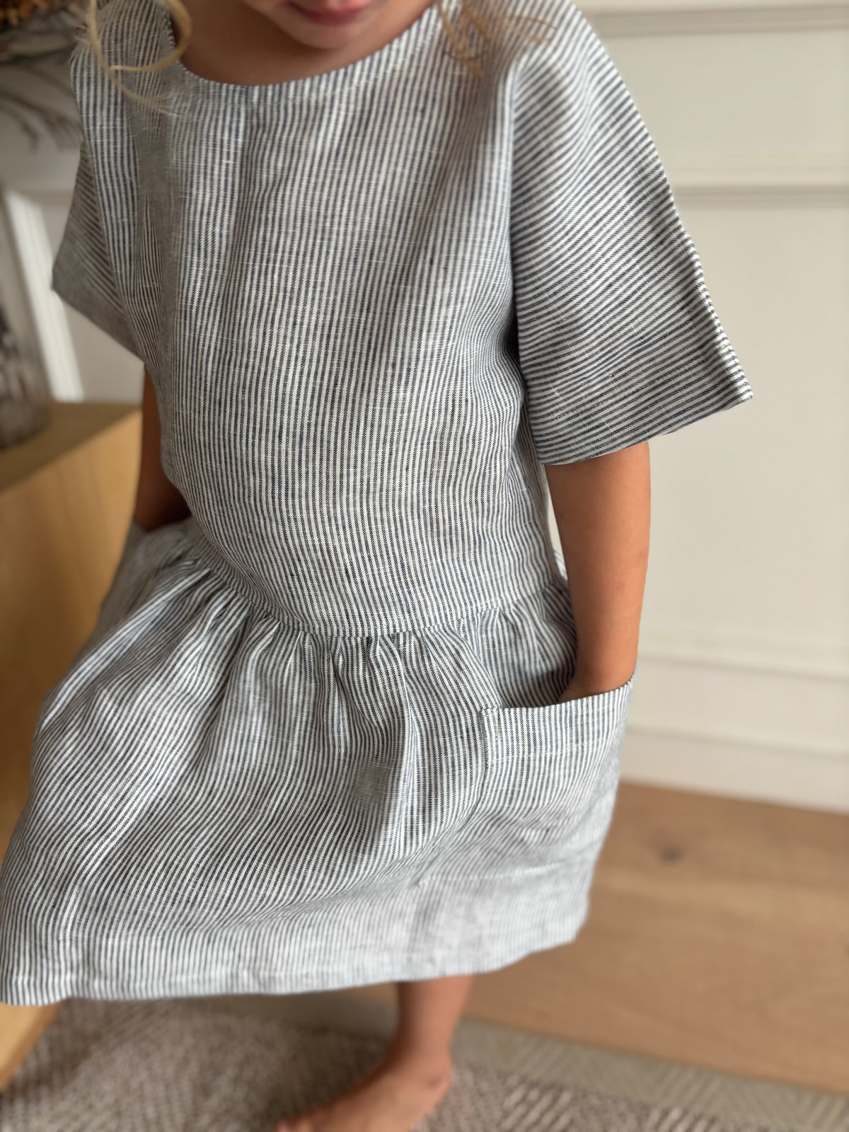 Indie Drop Waist Girls Dress