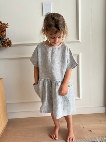 Indie Drop Waist Girls Dress