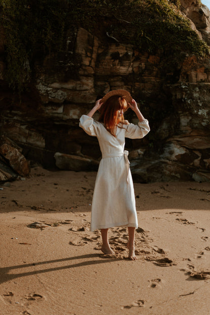 Flora Wrap Dress - Maxi Length
