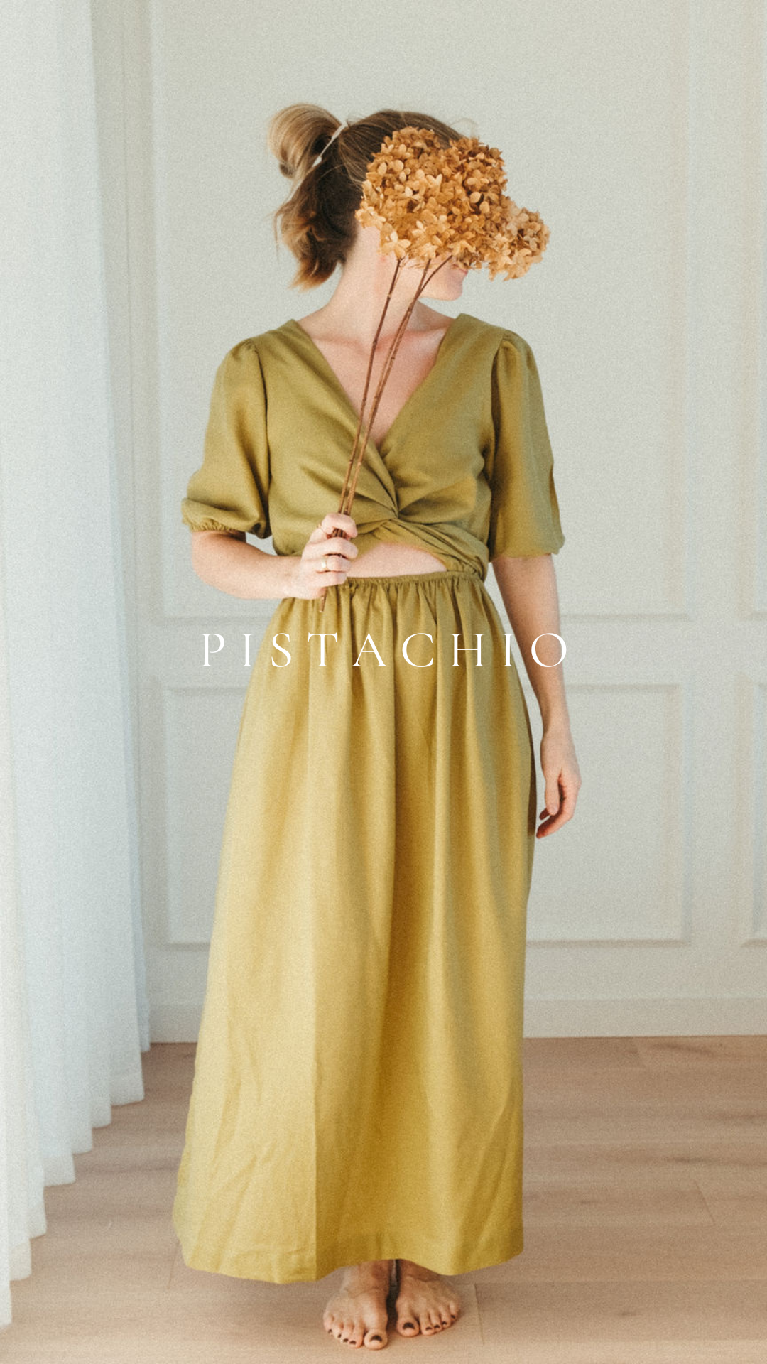 Layah Multi-Tie Wrap Dress - Long Sleeve