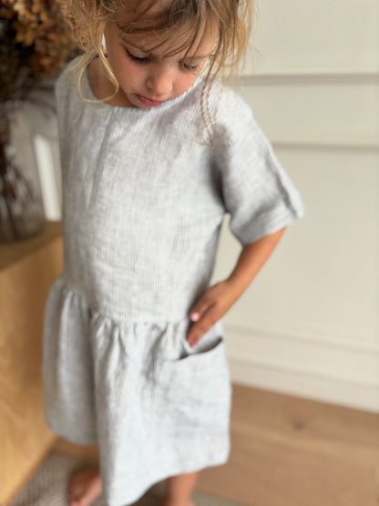 Indie Drop Waist Girls Dress