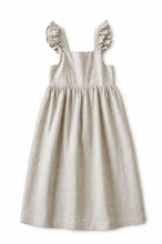 Load image into Gallery viewer, Olive Shoulder Frill Dress - Natural - Size XL
