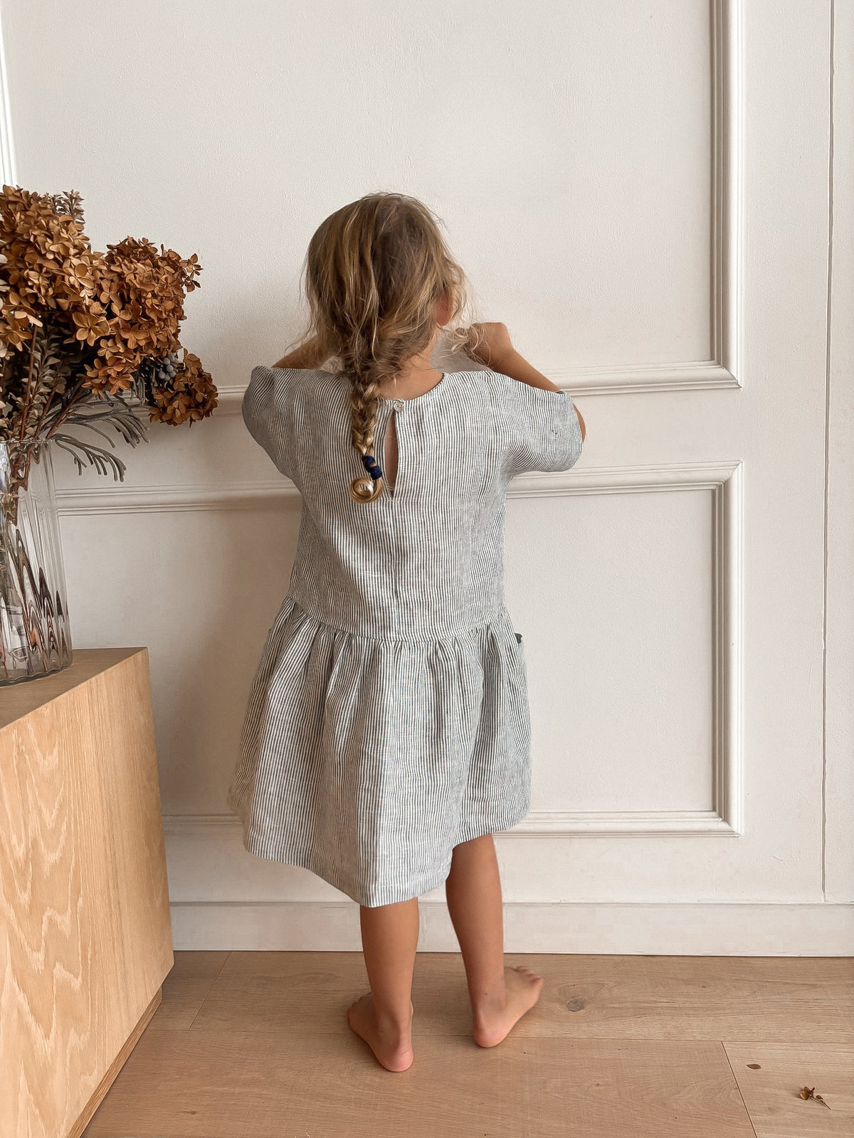 Indie Drop Waist Girls Dress