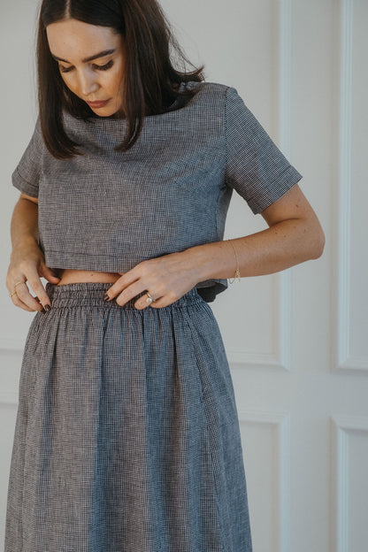 Mabel Cropped Boxy Tee