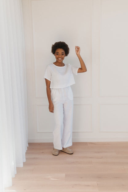 Mabel Cropped Boxy Tee