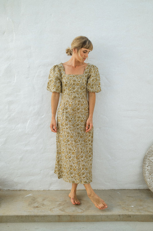 Robin Puff Sleeve Dress - Liberty Printed Cotton