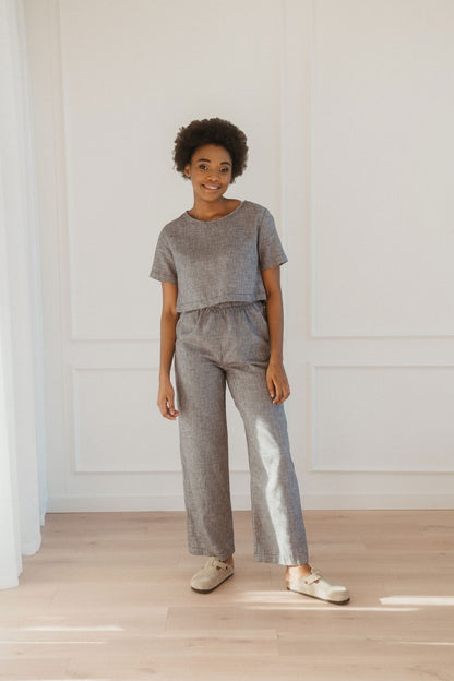 Mabel Cropped Boxy Tee