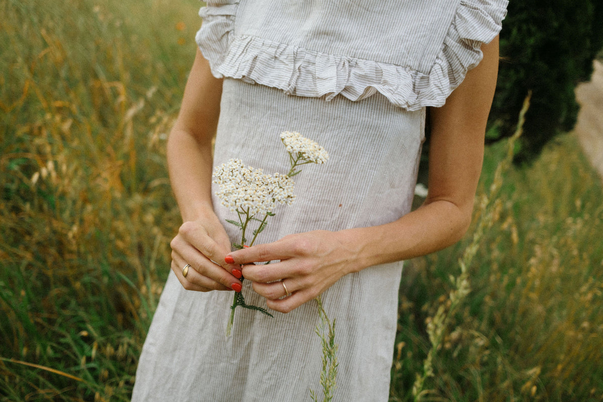 Natural Stripe Linen