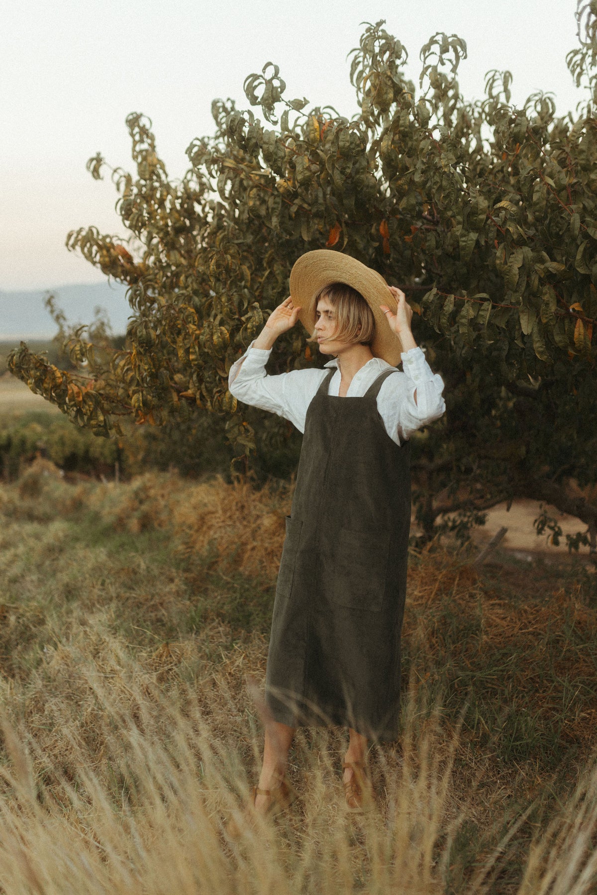 Erin Corduroy Pinafore Dress
