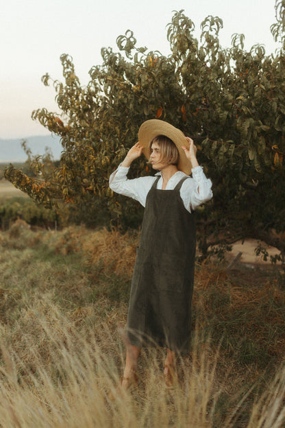 Erin Corduroy Pinafore Dress